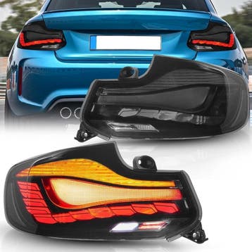 OLED Achterlichten smoke BMW F22 F23 F87 2013 - 2021 B9324, Auto-onderdelen, Verlichting, Nieuw, BMW