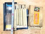 Snijwerk, 43 used Japanese carving knives for professionals