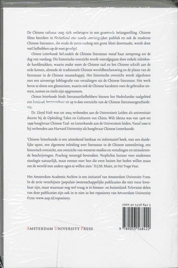 Chinese letterkunde / Amsterdam Academic Archive W. Idema, Verzenden, Zo goed als nieuw, W. Idema