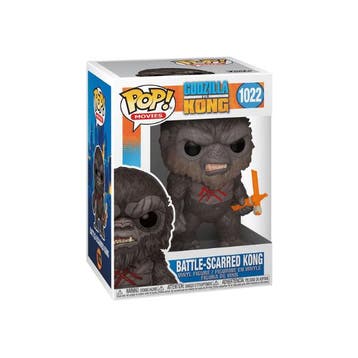 Funko Pop!  Godzilla vs Kong  BattleScarred King Kong #1022, Verzenden, Nieuw