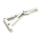 DX Luxe vouwdrager 200x110 mm wit gelakt, Verzenden, Nieuw