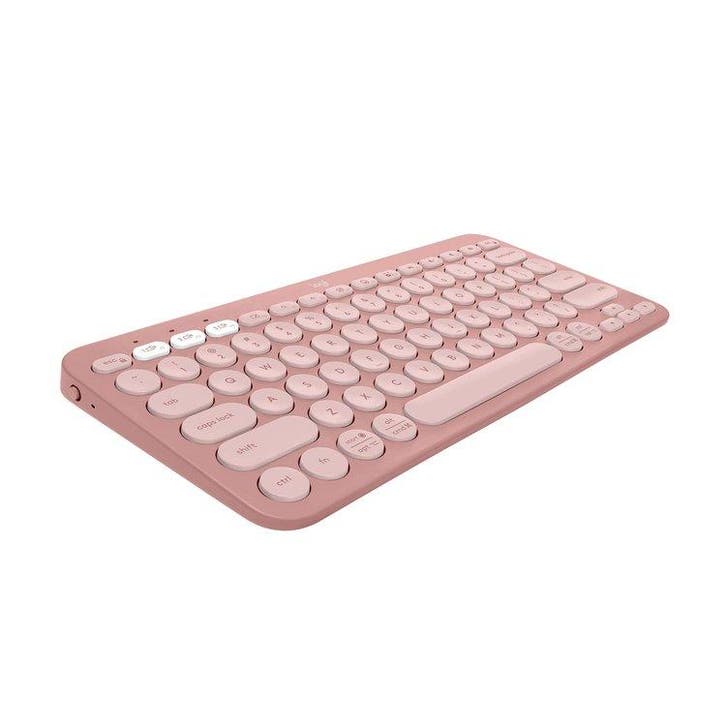Logitech Pebble Keys 2 K380s, Azerty FR, Roze, Computers en Software, Toetsenborden, Verzenden