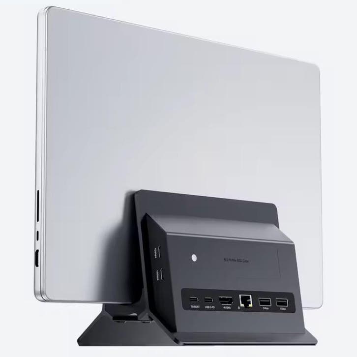 11-in-1 USB-C Dock met M.2 SSD, 4K HDMI en Stand, Computers en Software, Dockingstations, Nieuw, Verzenden