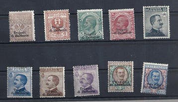 Levant (Italiaanse postkantoren van 1874 tot 1923) 1909 -, Postzegels en Munten, Gestempeld