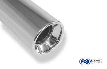 FOX Opel Kadett E-CC einddemper Ø63,5mm - 1x90 Type 24, Verzenden, Nieuw