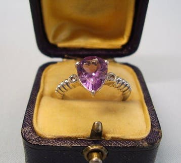 Zonder minimumprijs - Harry Ivens - Ring Zilver - 3.05ct., Nieuw