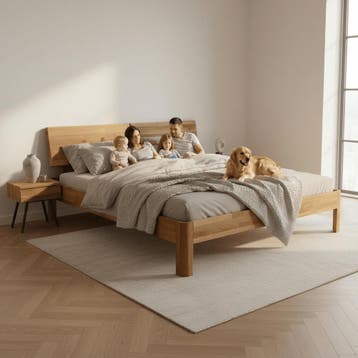 Forestales Cleveland Massief Houten Familiebed 240cm Breed -, Nieuw