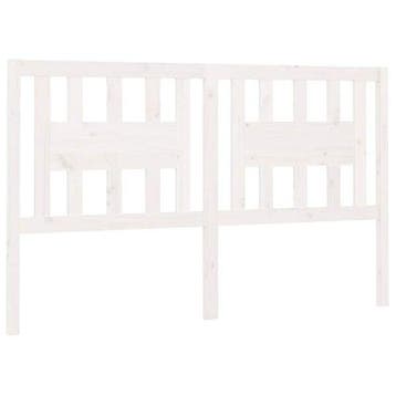 Bed hoofdeinde Massief Grenen | Tweedekansje | OP=OP, Huis en Inrichting, Slaapkamer | Bedden, Wit, Tweepersoons, Overige maten