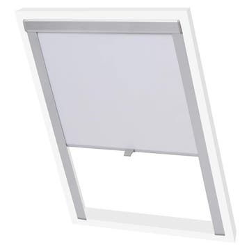 vidaXL Rolgordijn verduisterend wit S08/608 GGL en GGU, Verzenden, Nieuw, Wit