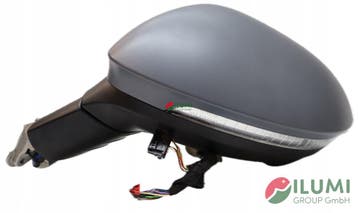 Volkswagen GOLF 8 (2020-) buitenspiegel 13 + 6 PIN / 19 PIN, Auto-onderdelen, Spiegels, Verzenden, Gebruikt