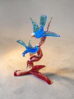 Studio Tommasi - Beeldje - Ramo Spirale con uccelli -, Antiek en Kunst, Antiek | Glas en Kristal