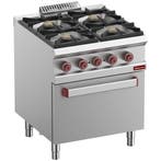 Diamond Fornuis + Oven | OPTIMA 700 | Gas/Elektrisch | 4 Bra, Ophalen of Verzenden, Nieuw in verpakking