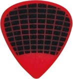 Ibanez PPA16MSGRD Sand Grip Teardrop plectrum Medium 0.80 mm, Ophalen of Verzenden, Nieuw, Akoestische gitaar