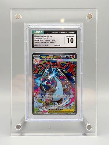 Pokémon Graded card - Mega Charizard X ex - Mega Charizard X, Nieuw