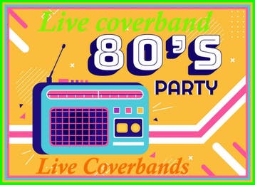 80s disco coverband voor een feest boeken. Vanaf €699, Nieuw, Overige