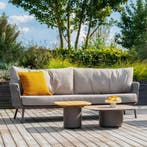 Monroe Cannes stoel bank loungeset 5 delig organic terre, Ophalen of Verzenden, Nieuw