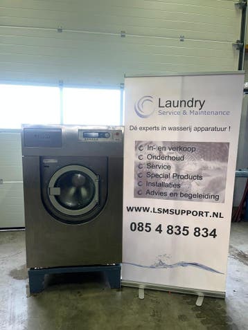 Miele professionele wasmachine PW6161, Witgoed en Apparatuur, Wasmachines, 1200 tot 1600 toeren, 10 kg of meer, Refurbished, Voorlader