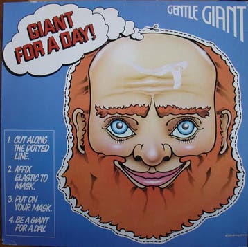 Gentle Giant - Giant For A Day, Ophalen of Verzenden, Gebruikt