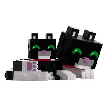 Minecraft Vinyl Figure Tuxedo Cat 6 cm, Verzamelen, Ophalen of Verzenden, Nieuw