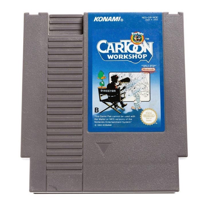Cartoon Workshop (German) [Nintendo NES], Spelcomputers en Games, Games | Nintendo NES, Zo goed als nieuw, Ophalen of Verzenden