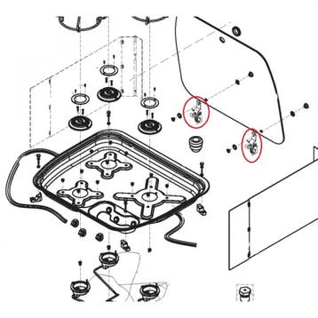 Dometic CE99-ZF460 Kit Scharnier Compleet (2pc), Ophalen of Verzenden, Nieuw