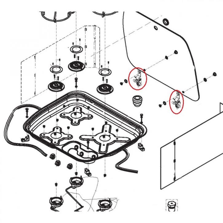 Dometic CE99-ZF460 Kit Scharnier Compleet (2pc), Caravans en Kamperen, Camper-accessoires, Nieuw, Ophalen of Verzenden