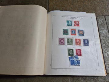 Duitsland, Bondsrepubliek 1945/1978 - Verzameling Zones en, Gestempeld