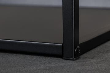 Wandplank DURA STEEL 180cm zwart - 43327, Huis en Inrichting, Woonaccessoires | Wandplanken en Boekenplanken, Ophalen of Verzenden