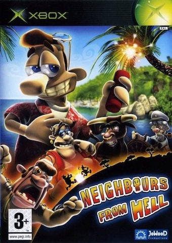 Neighbours From Hell (Xbox Original Games), Spelcomputers en Games, Games | Xbox Original, Zo goed als nieuw, Ophalen of Verzenden