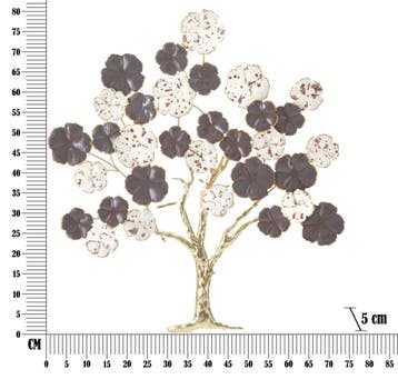 WANDDECORATIE ALBERO PURPY CM 73,7X5X80, Ophalen of Verzenden, Nieuw