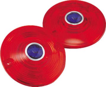 Bikers Choice 86-17 FLH FLT FLST Red Turn Signal Lens With, Ophalen of Verzenden, Nieuw