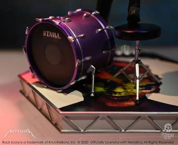 Metallica Rock Iconz Statue Lars Ulrich Limited Edition 2..., Ophalen of Verzenden, Nieuw