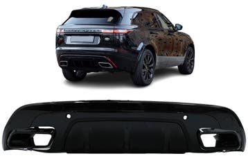 Diffuser | geschikt voor Land Rover | Range Rover Velar 2017, Auto-onderdelen, Carrosserie en Plaatwerk, Verzenden, Nieuw, Land Rover