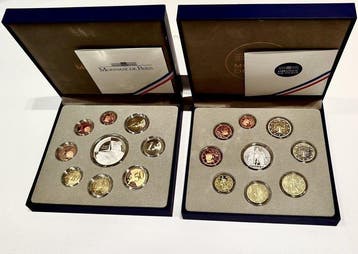 Frankrijk. Proof Set 2011/2012 (2 sets) (Zonder