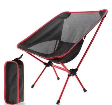 Comfortabele Lichte Aluminium Opvouwbare Maanstoel Camping, Tuin en Terras, Tuinstoelen, Verzenden, Nieuw