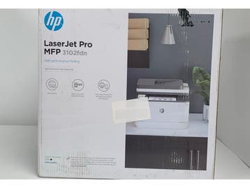 HP LaserJet Pro MFP 3102fdn - All-in-One Laserprinter - 33, Computers en Software, Printers, Verzenden, Nieuw, HP