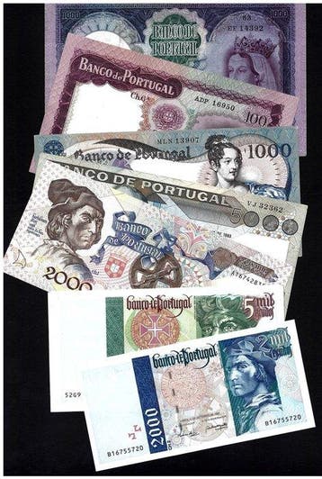 Portugal. - 11 Banknotes - Various Dates, Postzegels en Munten, Bankbiljetten | Europa | Niet-Eurobiljetten