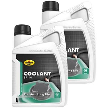 Kroon Olie Aanbieding: 2 X Koelvloeistof Sp 14 1L, Verzenden