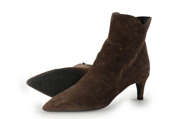 Manfield Enkellaarzen in maat 41 Bruin, Kleding | Dames, Bruin, Verzenden, Lage of Enkellaarzen, Zo goed als nieuw