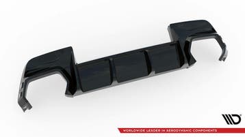 Diffuser BMW F70 M pakket vanaf 2024 Maxton Design B9608, Nieuw, BMW