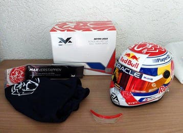 Schuberth 1:2 - Modelauto - Max Verstappen helm - RETRO 2023, Nieuw