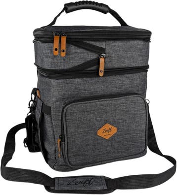 Thermo Tas 15L Donkergrijs | 51% Korting | Nieuw, Caravans en Kamperen, Ophalen of Verzenden, Nieuw, Koeltas, Koelelement