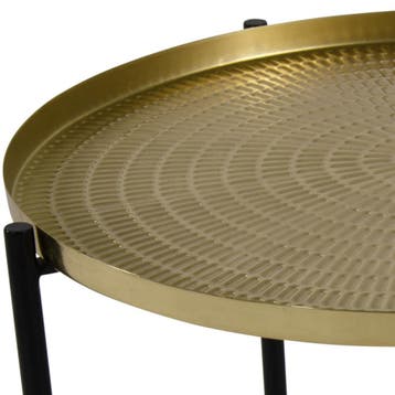 Bijzettafel Sumba Goud 35 cm, Ophalen of Verzenden, Nieuw