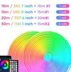 Flexibele RGB LED Neon Lichtslang  App amp;Afstandsbediening, Verzenden, Nieuw