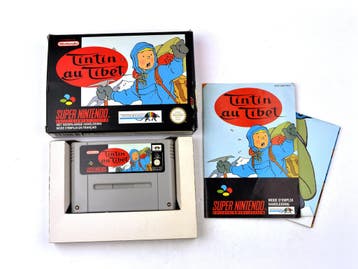 TinTin au Tibet [Super Nintendo], Ophalen of Verzenden, Zo goed als nieuw