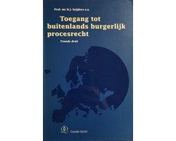 Toegang tot buitenlands burgerlijk procesrecht - Toegang, Boeken, Studieboeken en Cursussen, Ophalen of Verzenden, Nieuw