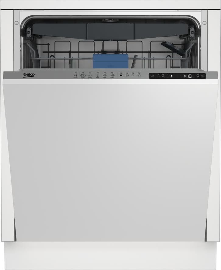 Beko BDIN25323 - Inbouw vaatwasser - 59.8 cm breed - 15, Witgoed en Apparatuur, Vaatwasmachines, Zo goed als nieuw, 85 tot 90 cm