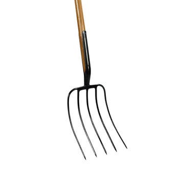 Talen Tools Mestvork – 5 Tanden – 85 cm Steel – Met Va, Tuin en Terras, Hand-tuingereedschap, Ophalen of Verzenden, Nieuw, Hark