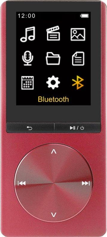 Difrnce MP1820BT Red - MP4 speler met 4GB geheugen - Rood, Verzenden, Nieuw
