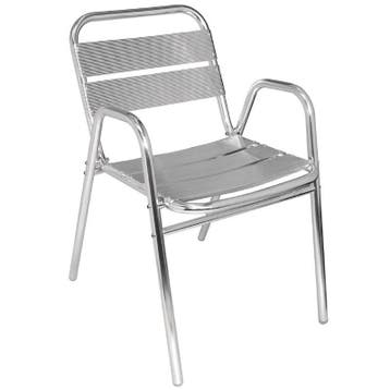 Terrasstoel  Aluminium | 4 Stuks, Verzenden, Nieuw in verpakking